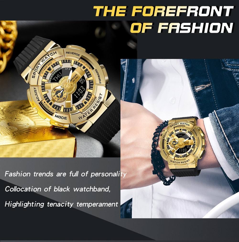 Fusion Dual Display Wristwatch for Men - Premium Watches from Dressmycell.com - Just $55.00! Shop now at Dressmycell.com Fusion Dual Display Wristwatch for Men - Premium Watches from Dressmycell.com - Just $55.00! Shop now at Dressmycell.com